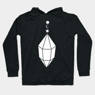 Witchy aesthetic astrological pendant Hoodie